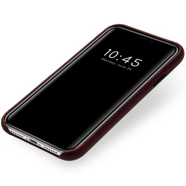 Selencia Gaia Slang Backcover iPhone 11 - Donkerrood / Dunkelrot / Dark Red