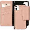 Selencia 2-in-1 Uitneembare Vegan Lederen Bookcase iPhone 11 - Roze / Rosa / Pink