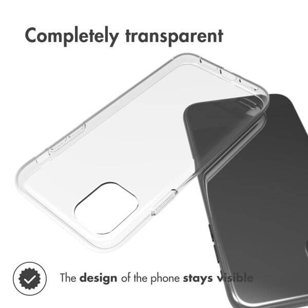 Accezz Clear Backcover iPhone 11 - Transparant / Transparent