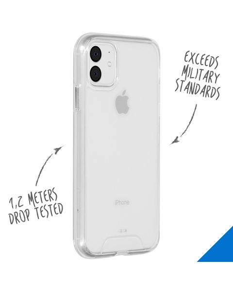 Accezz Xtreme Impact Backcover iPhone 11 - Transparant / Transparent