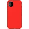 Accezz Liquid Silicone Backcover iPhone 11 - Rood / Rot / Red