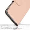 Selencia Echt Lederen Bookcase iPhone 11 Pro - Roze / Rosa / Pink