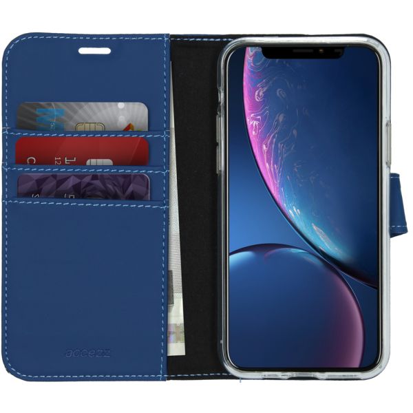 Accezz Wallet Softcase Bookcase iPhone 11 Pro - Blauw / Blau / Blue