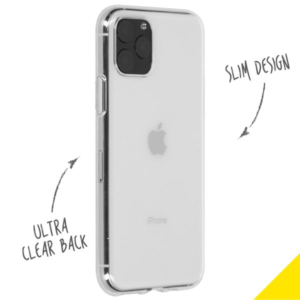 Accezz Clear Backcover iPhone 11 Pro - Transparant / Transparent