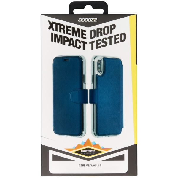 Xtreme Wallet Booktype iPhone 11 Pro - Blauw - Blauw / Blue