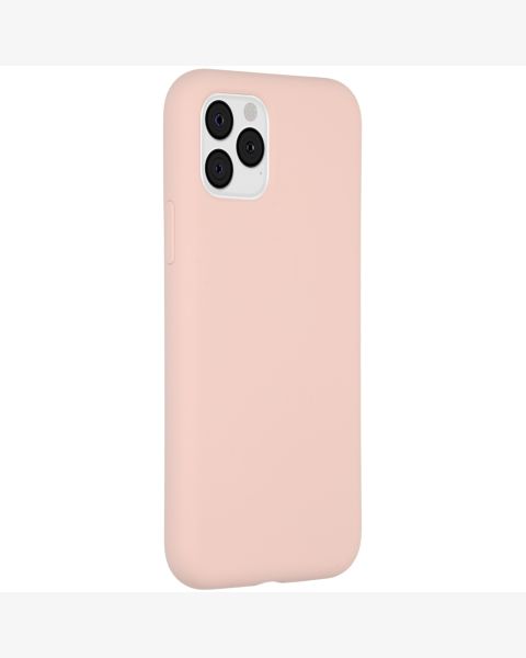 Accezz Liquid Silicone Backcover iPhone 11 Pro - Roze / Rosa / Pink