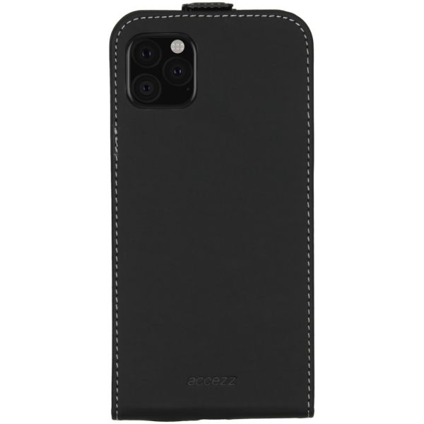 Accezz Flipcase iPhone 11 Pro Max - Zwart / Schwarz / Black