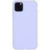 Liquid Silicone Backcover iPhone 11 Pro Max - Paars - Paars / Purple