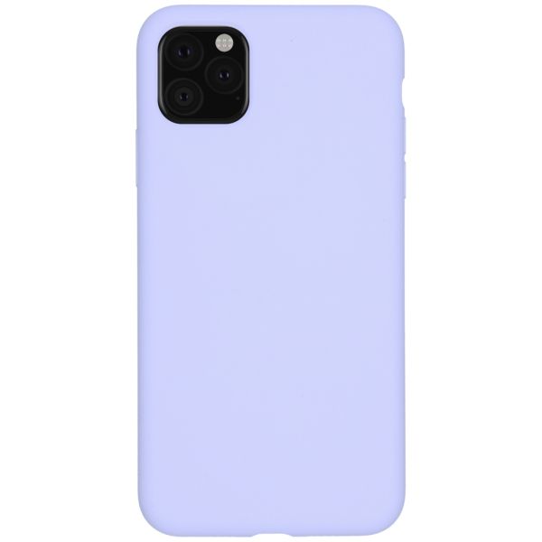 Liquid Silicone Backcover iPhone 11 Pro Max - Paars - Paars / Purple