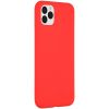 Accezz Liquid Silicone Backcover iPhone 11 Pro Max - Rood / Rot / Red