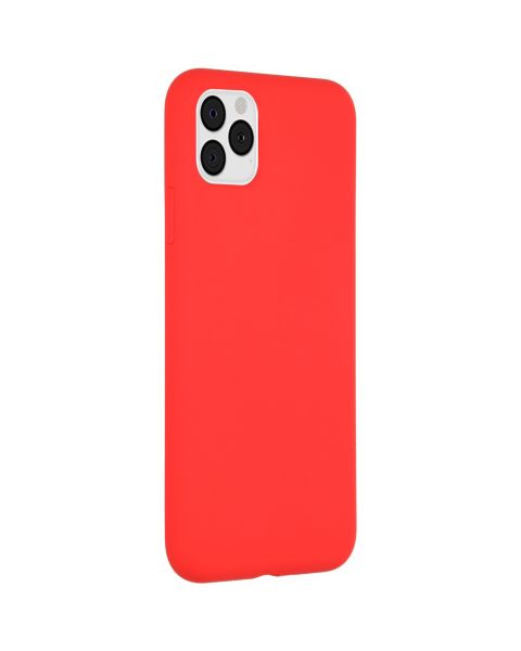 Accezz Liquid Silicone Backcover iPhone 11 Pro Max - Rood / Rot / Red
