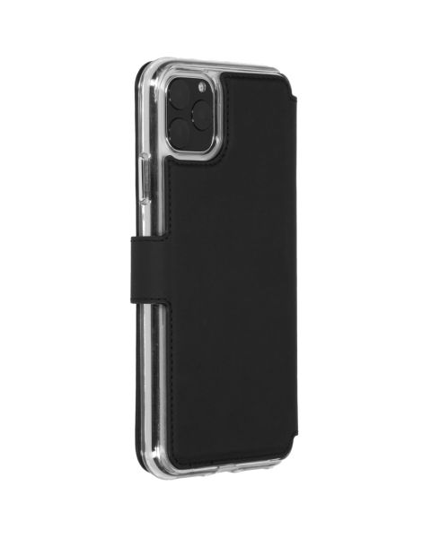 Accezz Xtreme Wallet Bookcase iPhone 11 Pro Max - Zwart / Schwarz / Black
