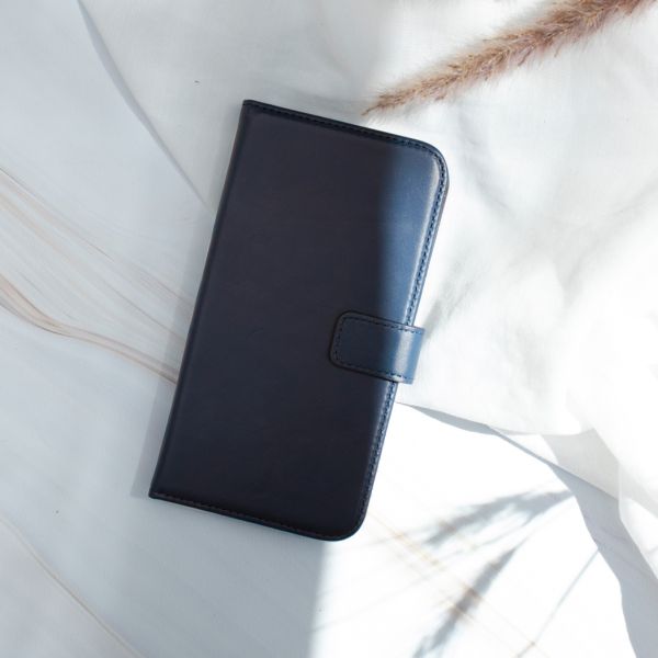 Selencia Echt Lederen Bookcase iPhone Xr