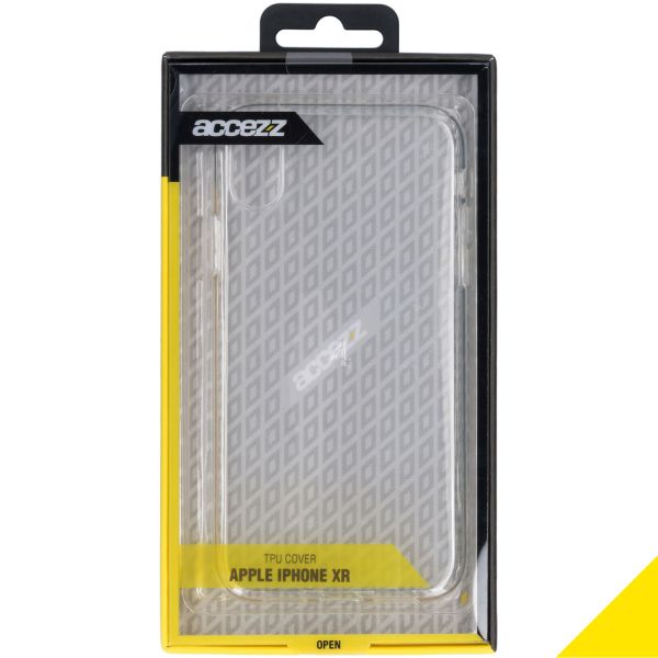 Accezz Clear Backcover iPhone Xr - Transparant / Transparent