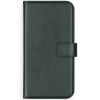 Selencia Echt Lederen Bookcase iPhone Xs - Groen / Grün  / Green