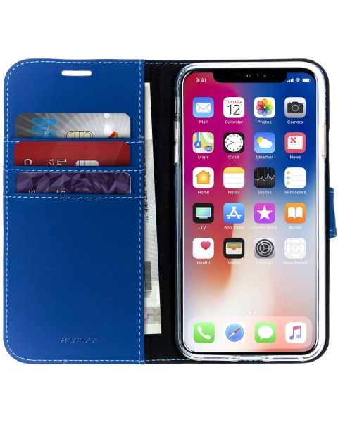 Accezz Wallet Softcase Bookcase iPhone Xs Max