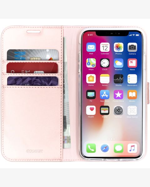 Accezz Wallet Softcase Bookcase iPhone Xs Max