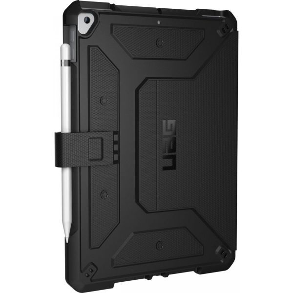 Metropolis Bookcase iPad 10.2 (2019 / 2020) - Zwart - Zwart / Black