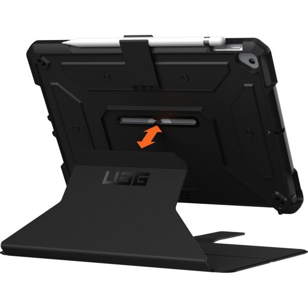 Metropolis Bookcase iPad 10.2 (2019 / 2020) - Zwart - Zwart / Black