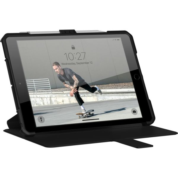 Metropolis Bookcase iPad 10.2 (2019 / 2020) - Zwart - Zwart / Black