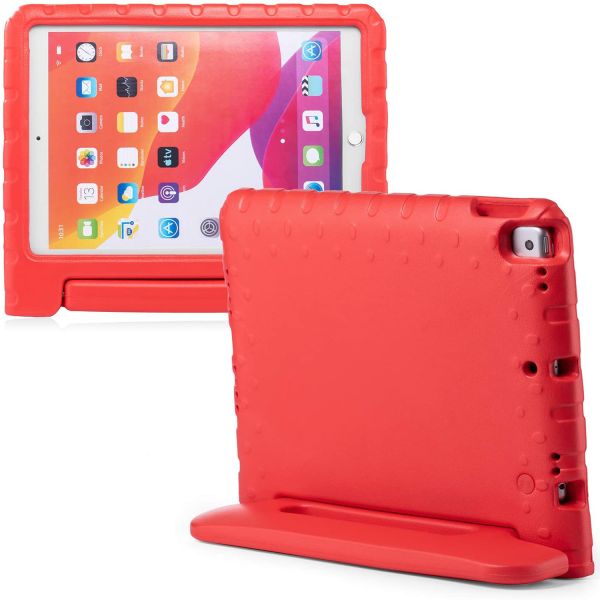 Kidsproof Backcover met handvat iPad 10.2 (2019 / 2020) - Rood / Red