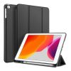 Accezz Smart Silicone Bookcase iPad 10.2 (2019 / 2020 / 2021) - Zwart / Schwarz / Black