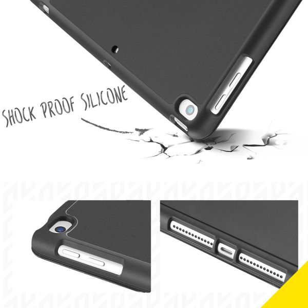 Accezz Smart Silicone Bookcase iPad (2018) / (2017) / Air (2013) / Air 2