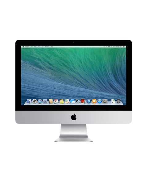 iMac 21-inch | Core i5 2.9 GHz | 1 TB HDD | 8 GB RAM | Zilver (Late 2013)
