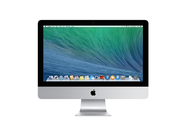iMac 21-inch | Core i5 2.7 GHz | 1 TB HDD | 8 GB RAM | Zilver (Late 2013) B-grade