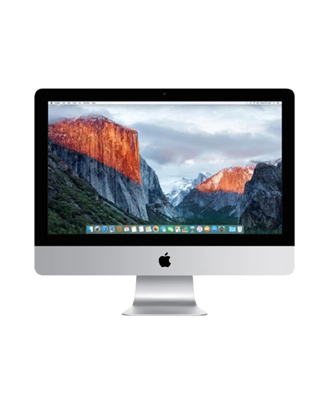 iMac 21-inch | Core i5 3.1 GHz | 256 GB SSD | 8 GB RAM | Zilver (4K, Retina, Late 2015)