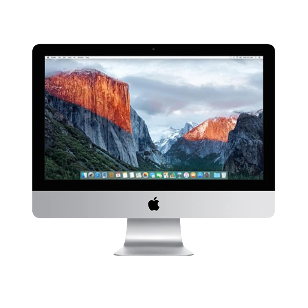 iMac 21-inch | Core i5 2.8 GHz | 1 TB SSD | 8 GB RAM | Zilver (Late 2015)