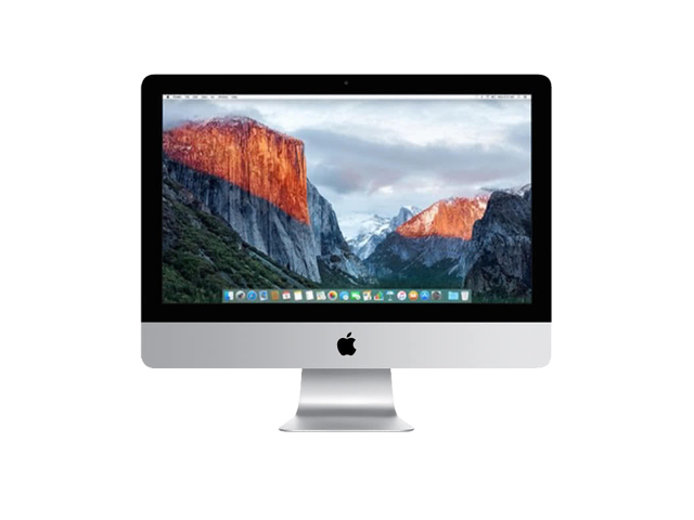 iMac 21-inch | Core i5 2.8 GHz | 1 TB HDD | 8 GB RAM | Zilver (Late 2015) B-grade