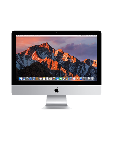 iMac 21.5 inch | Core i7 3.6 GHz | 1 TB Fusion | 32 GB RAM | Zilver (Mid 2017)