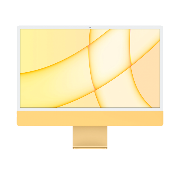 iMac 24-inch | Apple M1 8-core | 1 TB SSD | 16 GB RAM | 4 Ports | 8-core GPU | Geel (2021)
