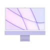 iMac 24-inch | Apple M1 8-core | 256 GB SSD | 8 GB RAM | 4 Ports | 8-core GPU | Paars (Retina, 2021)