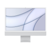 iMac 24-inch | Apple M1 8-core | 512 GB SSD | 16 GB RAM | 4 Ports | 8-core GPU | Zilver (Retina, 2021)