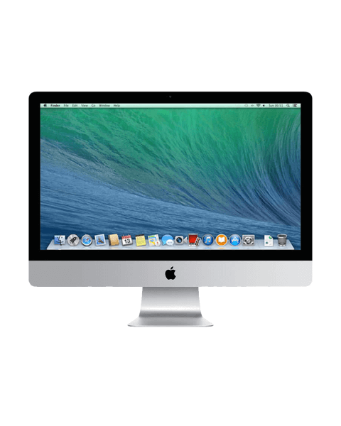 iMac 27-inch | Core i5 3.2 GHz | 256 GB SSD | 16 GB RAM | Zilver (Late 2013)