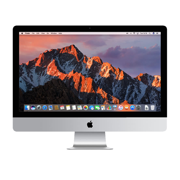 iMac 27-inch | Core i5 3.8 GHz | 2 TB Fusion | 32 GB RAM | Zilver (5K, Retina, Mid 2017)