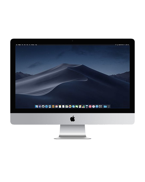 iMac 27-inch | Core i5 3.7 GHz | 2 TB Fusion | 64 GB RAM | Zilver (Retina, 5K, 27 Inch, 2019)