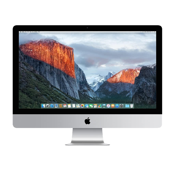 iMac 27-inch | Core i5 3.3 GHz | 512 GB SSD | 8 GB RAM | Zilver (5K, Retina, Late 2015)