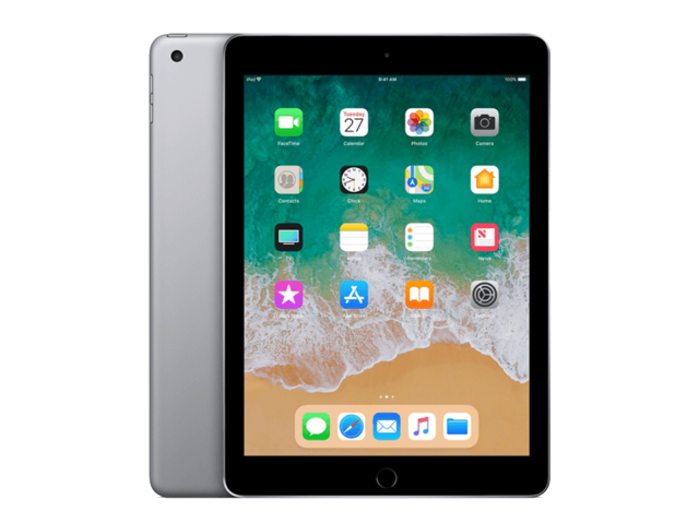 iPad 2018 128GB WiFi + 4G Spacegrijs B-grade