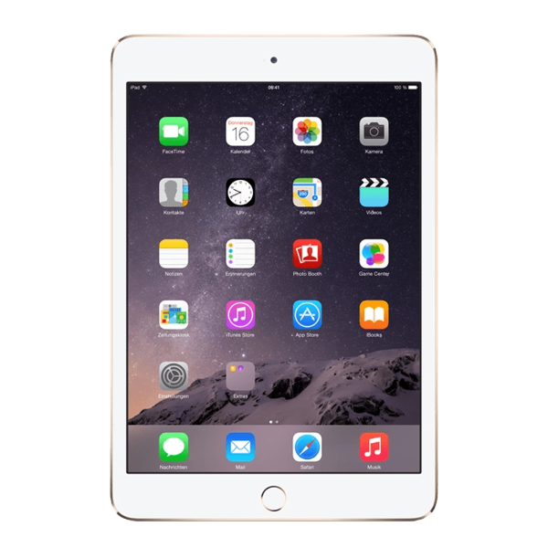 iPad mini 3 128GB WiFi Goud