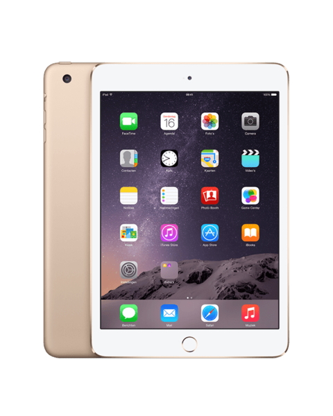 Refurbished iPad mini 3 16GB WiFi Goud