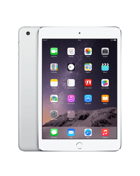iPad mini 3 128GB WiFi + 4G Zilver