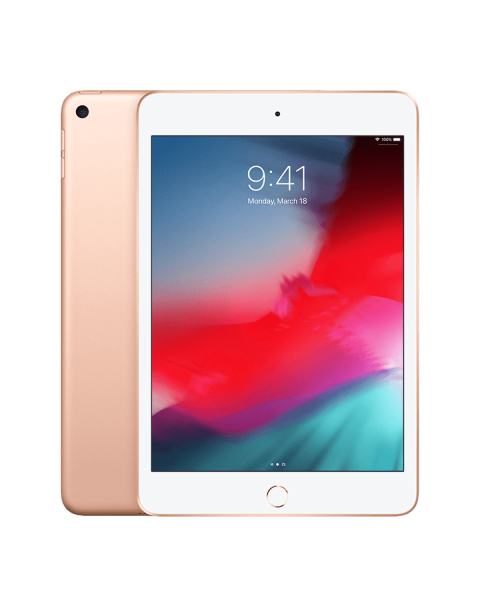 Refurbished iPad mini 5 64GB WiFi + 4G Goud | Exclusief kabel en lader