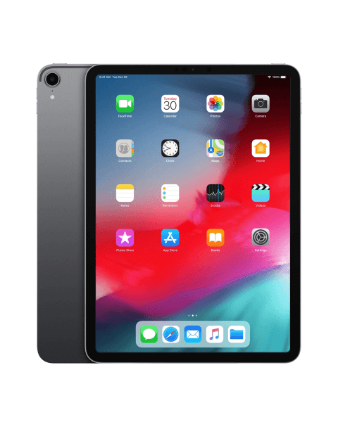 Refurbished iPad Pro 11-inch 256GB WiFi Spacegrijs (2018) | Exclusief kabel en lader