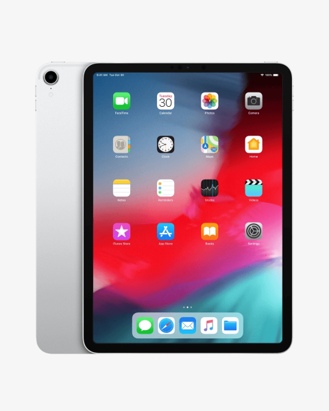 iPad Pro 11-inch 256GB WiFi + 4G Zilver (2018)