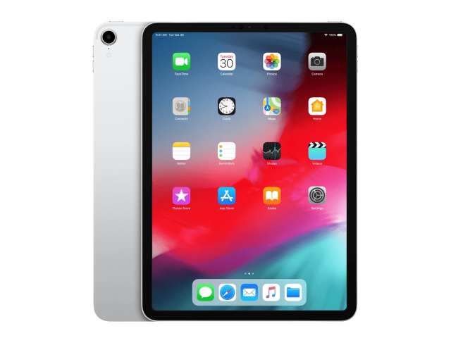 iPad Pro 11-inch 64GB WiFi + 4G Zilver (2018) A-grade