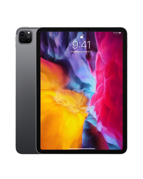 Refurbished iPad Pro 11-inch 128GB WiFi Spacegrijs (2020)