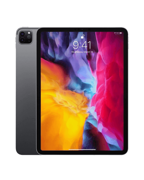 Refurbished iPad Pro 11-inch 128GB WiFi Spacegrijs (2020) | Exclusief kabel en lader